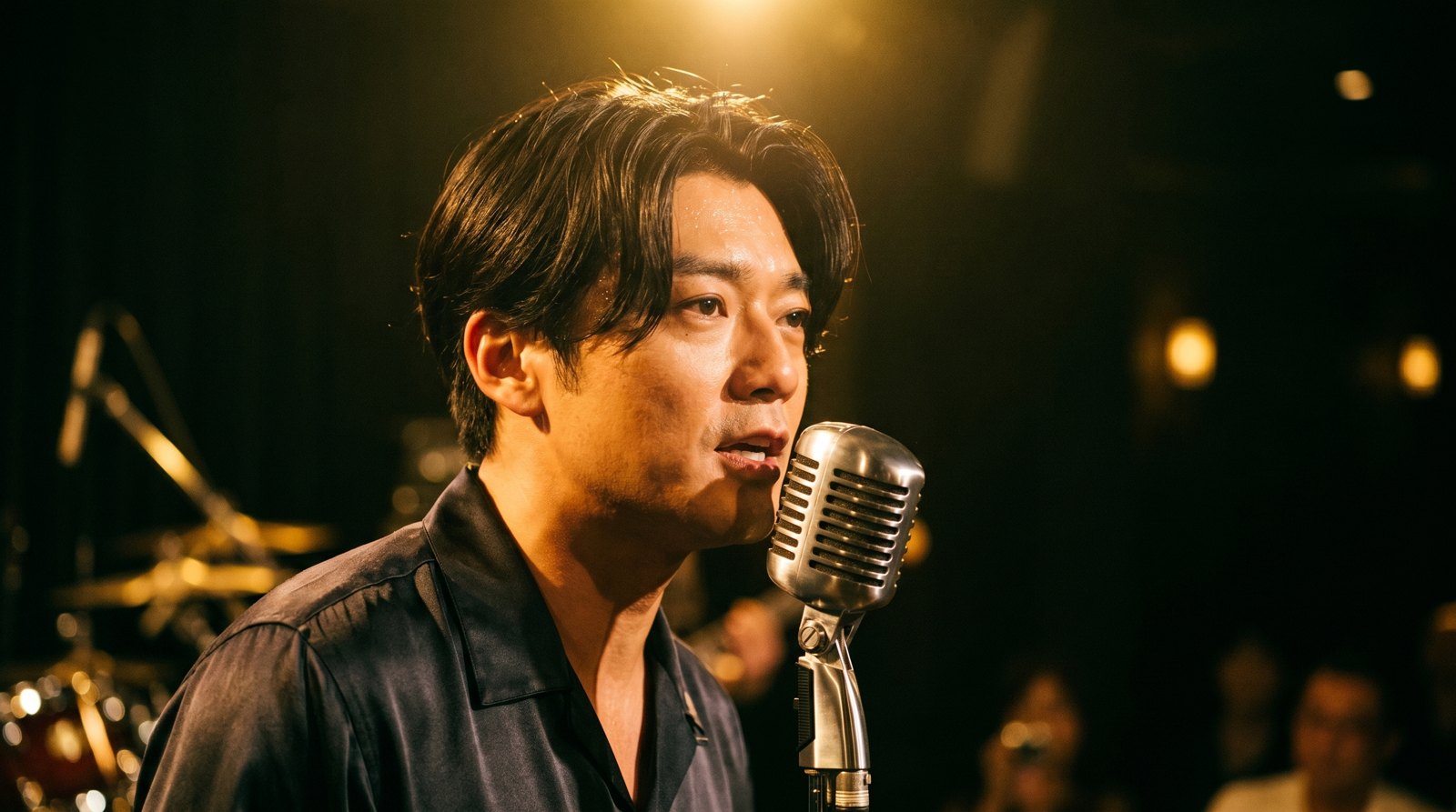 ライブで歌う宮川大輝